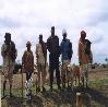 With Villagers