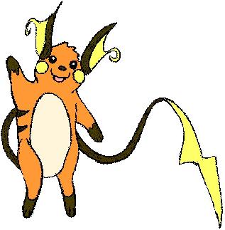 character & art by webmaster; Raichu property of Pok�mon people
