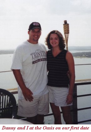 At the Oasis on our first date