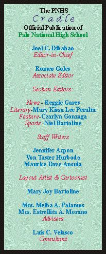 Editorial Box