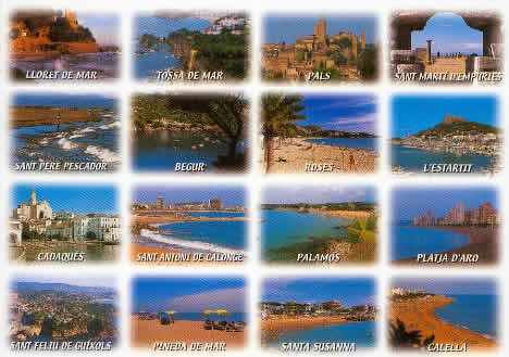 Beaches in Catalunya