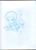 Chibi Raya with chibi Solstice