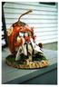Lady in gourd house (1)