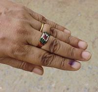 Indelible ink mark