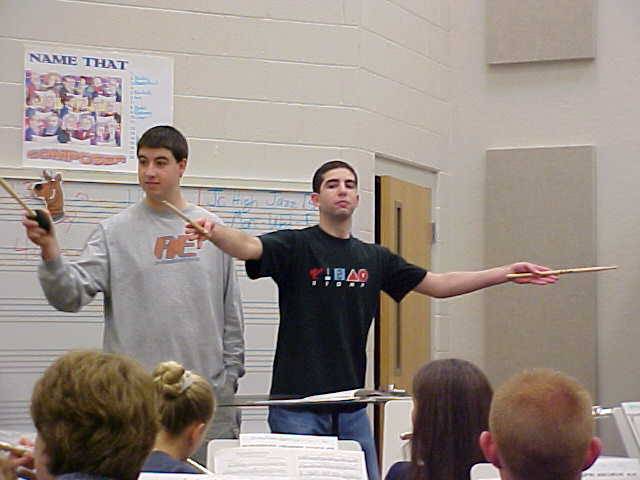 More of Chris and Greg conducting