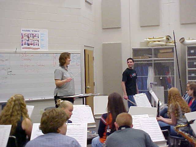 Mrs. Strom and Greg