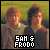 the Lord of the Rings: Frodo Baggins + Samwise Gamgee