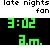 staying up late