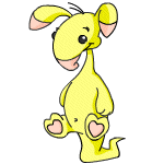 My adorable pet Blumaroo, Bloomers!!!!