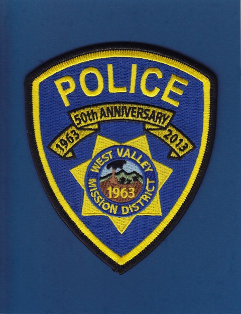 50 Year Anniversary Police Patch