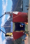 Auffahrt auf's Schiff...