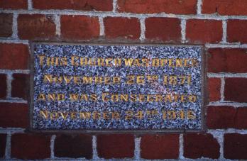 Dedication Stone