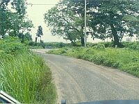 Road at ujung genteng