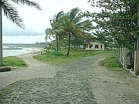 Road front of pondok hexa