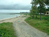Road front of pondok hexa