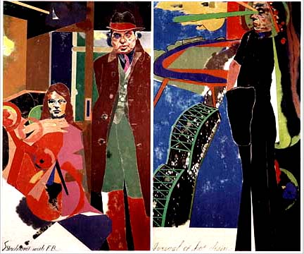 bacon by kitaj