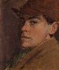 early Moynihan self portrait