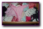 Cara's panty drawer