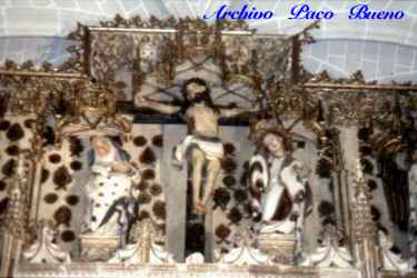 Detalle del retablo de la Capilla de los Sagrados Corporales