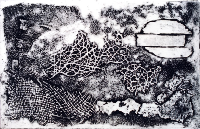 Collografia - Senza titolo. Autore: Paolo Chirco
