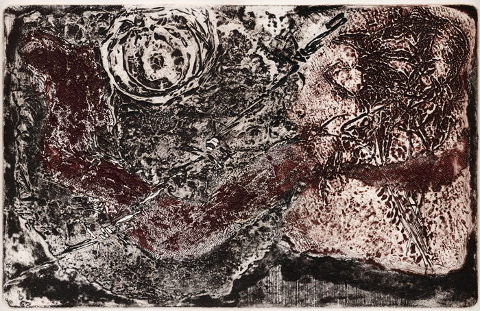 Collografia - senza titolo. Autore: Paolo Chirco