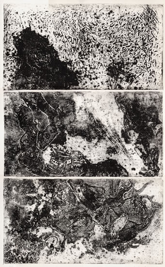Collografia - senza titolo. Autore: Paolo Chirco