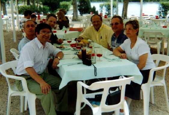 Reuni�n-almuerzo en Madrid, Espa�a