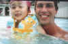 Sarah and I in a pool August 2000.jpg (51440 bytes)
