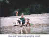 at the beach with mama subtitled.jpg (52976 bytes)