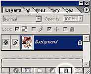 Do you see the create new layer button?