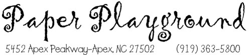 Paper Playground - Apex, North Carolina