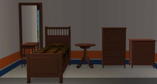 Ikea Hemnes Red