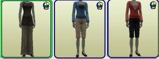 OFB Female Hidden Outfits