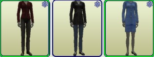 Sims Female Unlocked Outfits