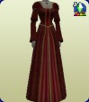 Dress Medevil Red