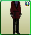 Smoking Jacket Red