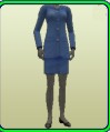 Body Dress Above Knee Blue