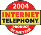 Hfybro Wins INTERNET TELEPHONY Product of the Year Award for 2004!