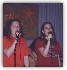 Amber and Stephanie