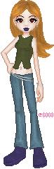 An experiment, my first tool shaded doll...i guess she's alright, i don't like her that much tho