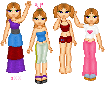 A group photo! It's moi! Ok, ok my hair isn't EXACTLY that shade but its's impossible to get my hair colour...i mean how would you be able to get reds, blondes, browns and golds all in the same pallet and make it look good?