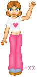 My awesome pjs! I have ones exactly like that.....cept maybe for the face their blue, but hey, pink looks just as cute!