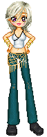 Tryxabell Kuri. RPG Char. A tough chick with awesome hair