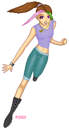 A doll of tryxabell in a more active position