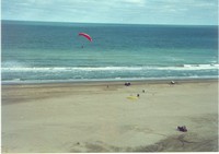 Volando en Pinamar