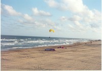 Volando en Pinamar