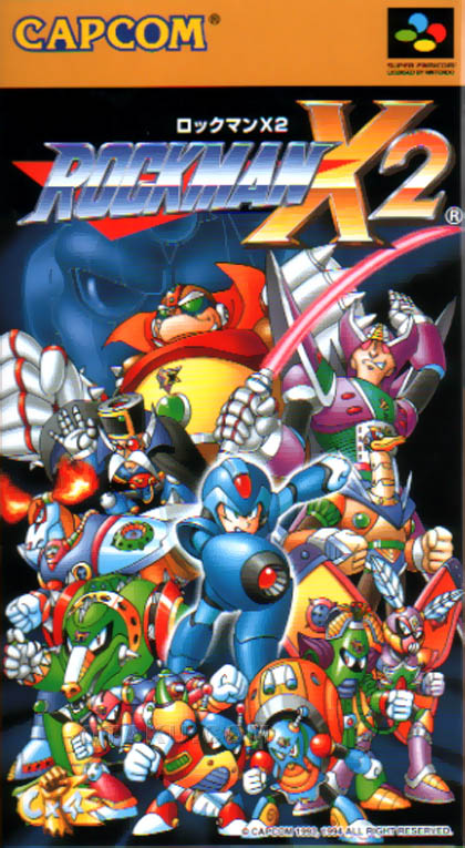 Rockman X 2 Original Cover