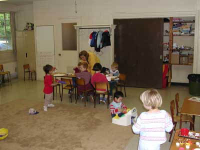 Parents break Group Pre-school Room