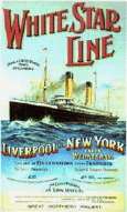 White Star Line poster