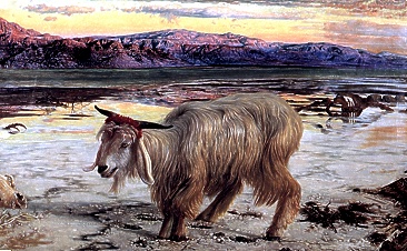 The Scapegoat by Holman Hunt